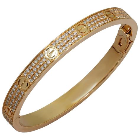 cartier love bangle rose gold - cartier men's bracelet rose gold.